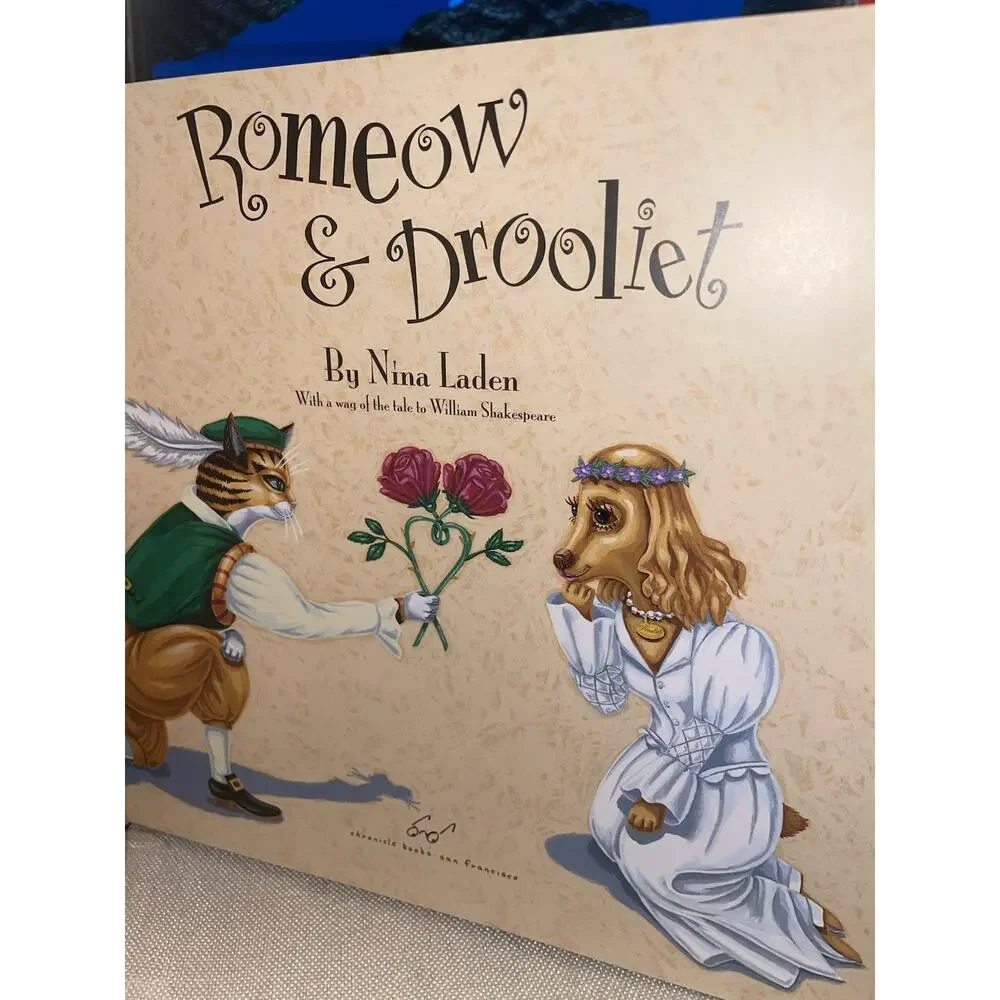 Romeow and Drooliet by Nina Laden (2005, Hardcover)
